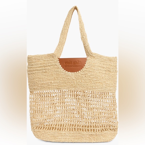 🔥🔥CULT GAIA Los Angeles Straw Tote Bag